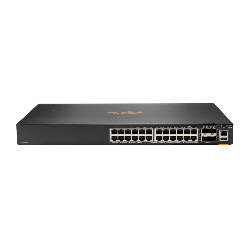Aruba 6200F 24G Class4 PoE 4SFP+ 370W Géré L3 Gigabit Ethernet (10/100/1000) Connexion Ethernet, supportant l'alimentation via ce port (PoE) 1U