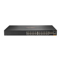 Aruba 6200F 24G Class4 PoE 4SFP+ 370W Géré L3 Gigabit Ethernet (10/100/1000) Connexion Ethernet, supportant l'alimentation via ce port (PoE) 1U