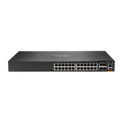Aruba 6200F 24G Class4 PoE 4SFP+ 370W Géré L3 Gigabit Ethernet (10/100/1000) Connexion Ethernet, supportant l'alimentation via ce port (PoE) 1U