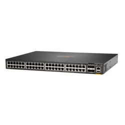 HPE Aruba Networking CX 6200F 48G 4SFP+ Géré L3 Gigabit Ethernet (10/100/1000) 1U Noir