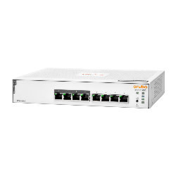 Aruba Instant On 1830 8G 4p Class4 PoE 65W Géré L2 Gigabit Ethernet (10/100/1000) Connexion Ethernet, supportant l'alimentation via ce port (PoE) 1U