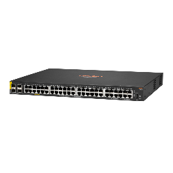 Hewlett Packard Enterprise Aruba 6000 48G Class4 PoE 4SFP 370W Géré L3 Gigabit Ethernet (10/100/1000) Connexion Ethernet, suppor