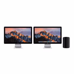 Apple Mac Pro Bureau Famille Intel® Xeon® E5 16 Go DDR3-SDRAM 256 Go Flash macOS Sierra Station de travail Noir - Vue supplémentaire 7