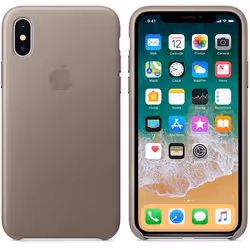 Apple MQT92ZM/A coque de protection pour téléphones portables 14,7 cm (5.8") Taupe - Vue supplémentaire 2
