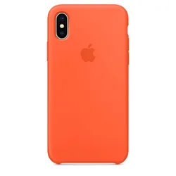 Apple Coque en silicone pour iPhone X
