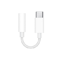 Apple MU7E2ZM/A câble de téléphone portable Blanc 3,5mm USB C