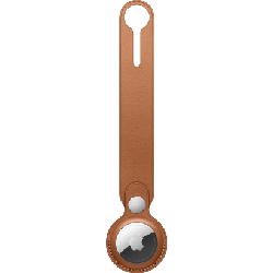 Lanière AirTag - Cuir - Marron
