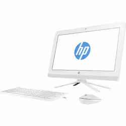 HP 20-c002nk Intel® Core™ i3 49,5 cm (19.5") 1600 x 900 pixels 4 Go 1000 Go HDD Windows 10 Home Blanc - Vue supplémentaire 3