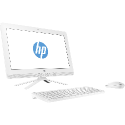 HP 20-c002nk Intel® Core™ i3 49,5 cm (19.5") 1600 x 900 pixels 4 Go 1000 Go HDD Windows 10 Home Blanc