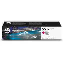 HP Cartouche d’encre magenta PageWide 991X grande capacité authentique
