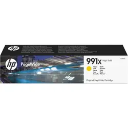 HP Cartouche d’encre jaune PageWide 991X grande capacité authentique