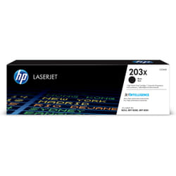 HP 203X cartouche de toner LaserJet noir grande capacité authentique