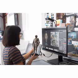 HP Z27n G2 68,6 cm (27") 2560 x 1440 pixels Quad HD LED Argent (1JS10A4) - Vue supplémentaire 11