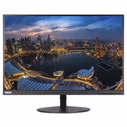 Lenovo ThinkVision T24d LED display 61 cm (24") 1920 x 1200 pixels WUXGA Noir - Vue supplémentaire 2