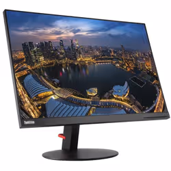 Lenovo ThinkVision T24d LED display 61 cm (24") 1920 x 1200 pixels WUXGA Noir - Vue supplémentaire 3
