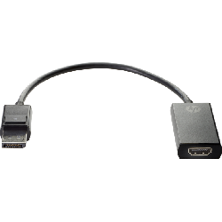 HP Adaptateur DisplayPort 1.4 vers HDMI True 4K; (2JA63AA)