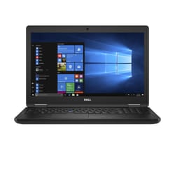 DELL Latitude 5580 i5-7200U Ordinateur portable 39,6 cm (15.6") HD Intel® Core™ i5 4 Go DDR4-SDRAM 500 Go HDD Wi-Fi 5 (802.11ac) Windows 10 Pro Noir