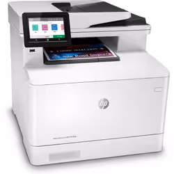 HP Color LaserJet Pro Imprimante multifonction M479fdn, Impression, copie, numérisation, télécopie, e-mail, Numérisation vers e-mail/PDF; Impression recto-verso; Chargeur automatique de documents déroulé de 50 feuilles - Vue supplémentaire 2