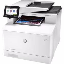 HP Color LaserJet Pro Imprimante multifonction M479fdw, Impression, copie, numérisation, télécopie, e-mail, Numérisation vers e-mail/PDF; Impression recto-verso; Chargeur automatique de documents déroulé de 50 feuilles - Vue supplémentaire 2