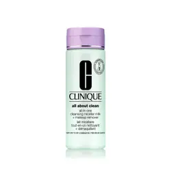 Clinique All About Clean Lait Micellaire Tout-en-un Nettoyant + Démaquillant (Types 1 & 2), 200ml