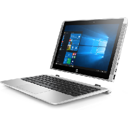 HP x2 210 G2 x5-Z8350 Hybride (2-en-1) 25,6 cm (10.1") Écran tactile Intel Atom® 4 Go DDR3L-SDRAM 128 Go SSD Windows 10 Pro Argent