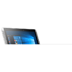 HP x2 210 G2 x5-Z8350 Hybride (2-en-1) 25,6 cm (10.1") Écran tactile Intel Atom® 4 Go DDR3L-SDRAM 128 Go SSD Windows 10 Pro Argent