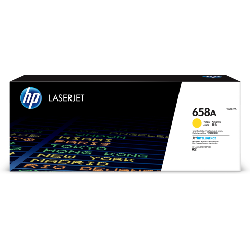 HP Toner jaune LaserJet 658A authentique