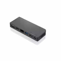 Lenovo 4X90S92381 station d'accueil Avec fil USB 3.2 Gen 1 (3.1 Gen 1) Type-C Gris - Vue supplémentaire 2