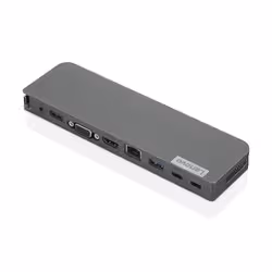 Lenovo USB-C Mini Dock Avec fil USB 3.2 Gen 1 (3.1 Gen 1) Type-C Gris (40AU0065EU) - Vue supplémentaire 2