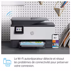 HP OfficeJet Pro 9010 A jet d'encre thermique A4 4800 x 1200 DPI 22 ppm Wifi (3UK83B) - Vue supplémentaire 23