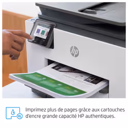 HP OfficeJet Pro 9020 A jet d'encre thermique A4 4800 x 1200 DPI 24 ppm Wifi (1MR78B) - Vue supplémentaire 6