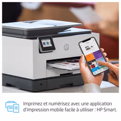HP OfficeJet Pro 9020 A jet d'encre thermique A4 4800 x 1200 DPI 24 ppm Wifi (1MR78B) - Vue supplémentaire 9