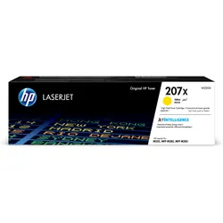 HP Toner jaune LaserJet 207X authentique grande capacité (W2212X)