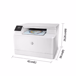 HP Color LaserJet Pro Imprimante multifonction M182n, Impression, copie, numérisation, Eco-énergétique; Sécurité renforcée - Vue supplémentaire 14