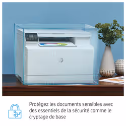 HP Color LaserJet Pro Imprimante multifonction M182n, Impression, copie, numérisation, Eco-énergétique; Sécurité renforcée - Vue supplémentaire 9