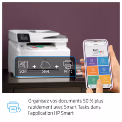 HP Color LaserJet Pro Imprimante multifonction M282nw, Impression, copie, numérisation, Impression USB en façade; Numérisation vers e-mail; Chargeur automatique de documents déroulé de 50 feuilles - Vue supplémentaire 11