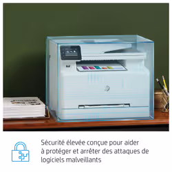 HP Color LaserJet Pro Imprimante multifonction M282nw, Impression, copie, numérisation, Impression USB en façade; Numérisation vers e-mail; Chargeur automatique de documents déroulé de 50 feuilles - Vue supplémentaire 8