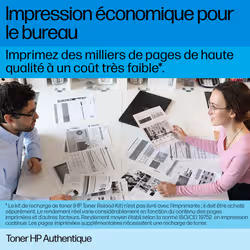 HP Kit de recharge de toner noir Neverstop authentique 143AD (double pack) - Vue supplémentaire 2