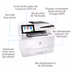 HP LaserJet Enterprise M430f Laser A5 600 x 600 DPI 40 ppm - Vue supplémentaire 7