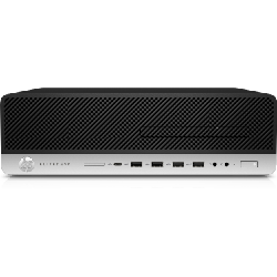 HP EliteDesk 800 G5 9500 SFF 8 Go 256 Go SSD Windows 10 Pro PC Noir, Argent
