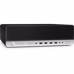 HP EliteDesk 800 G5 9500 SFF 8 Go 256 Go SSD Windows 10 Pro PC Noir, Argent - Vue supplémentaire 3