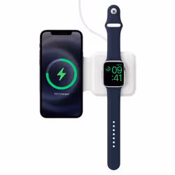 Apple MagSafe Duo Charger Casque, Smartphone, Smartwatch Blanc USB Recharge sans fil Intérieure - Vue supplémentaire 6