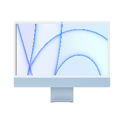 Apple iMac Apple M 24" 8 Go 256 Go SSD macOS Big Sur Bleu