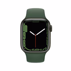 Apple Watch Series 7 OLED 41 mm Vert Wifi GPS - Vue supplémentaire 2