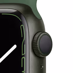 Apple Watch Series 7 OLED 41 mm Vert Wifi GPS - Vue supplémentaire 3