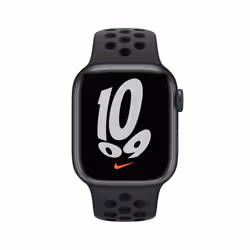 Apple Watch Nike Series 7 OLED 41 mm Numérique Écran tactile Noir Wifi GPS (satellite) - Vue supplémentaire 2