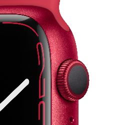Apple Watch Series 7 OLED 45 mm Numérique Écran tactile Rouge Wifi GPS (satellite)
