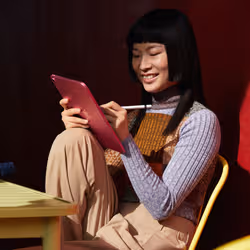 Apple iPad 256 Go 27,7 cm (10.9") Wi-Fi 6 (802.11ax) iPadOS 16 Jaune - Vue supplémentaire 5