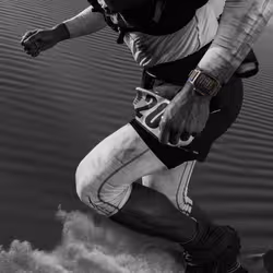 Apple Watch Ultra OLED 49 mm Numérique 410 x 502 pixels Écran tactile 4G Titane Wifi GPS (satellite) - Vue supplémentaire 4