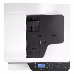 HP LaserJet M443nda Multifunction Noir et blanc Imprimante, Ethernet uniquement; Copieur, Scanner - Vue supplémentaire 3